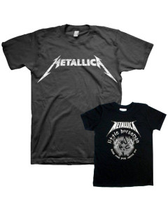 Duo-rocksæt | Metallica Far T-shirt & T-shirt til børn